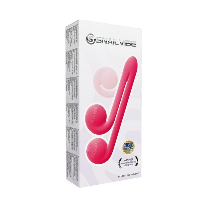 Slak Vibe - Flexibele Vibrator - Roze