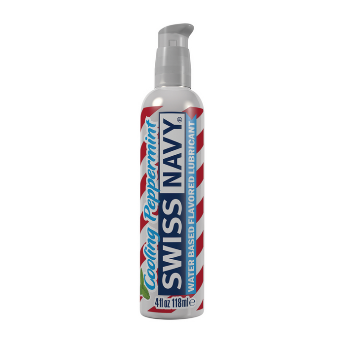 Lubricant with Cooling Peppermint Flavor - 4 fl oz / 118 ml