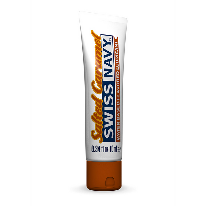 Lubricant with Salted Caramel flavor - 0.3 fl oz / 10 ml