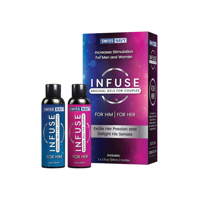 Infuse - 2 in 1 stimulerende gel voor koppels - 2 x 2 fl oz / 59 ml