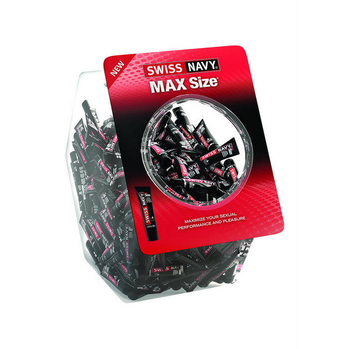 MAX Size - Enhancement Creme for Men - Fishbowl - 50 Pieces