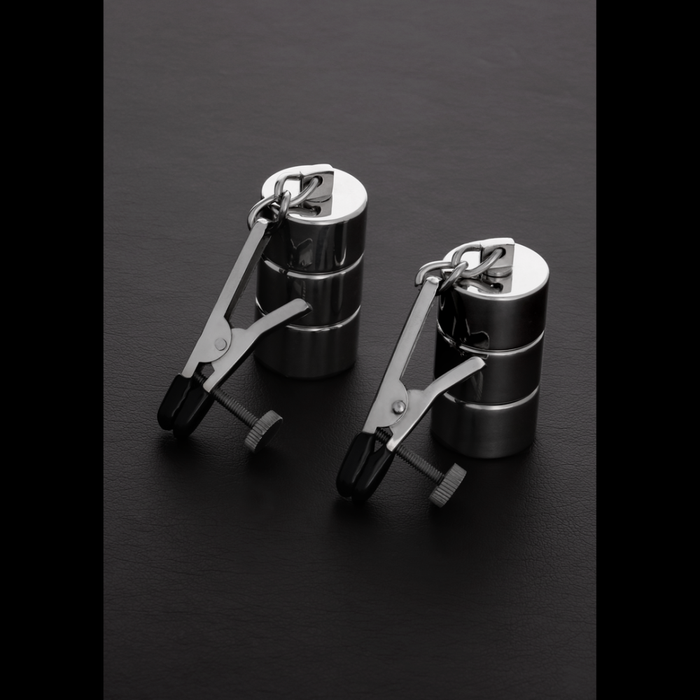 Adjustable Nipple Clamps + Changeable Weights - 2 Pieces