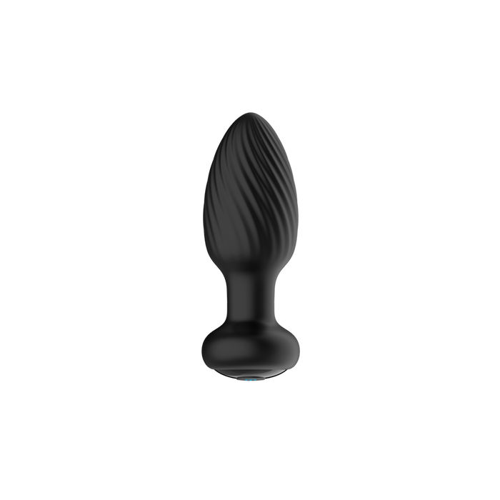 Tornado - Remote Control Rotating Butt Plug - Black