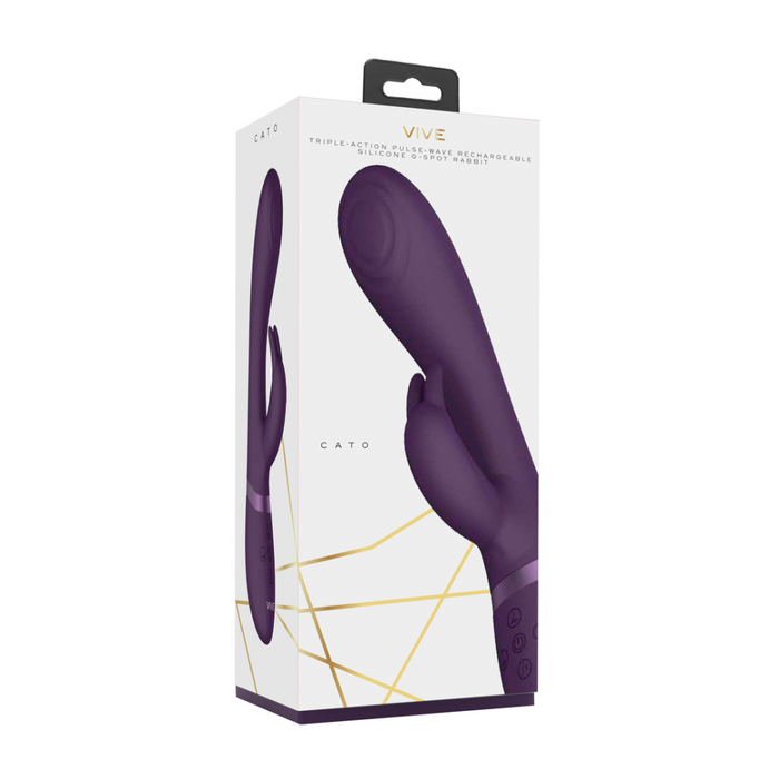 Cato - Pulse G-spot Rabbit - Paars