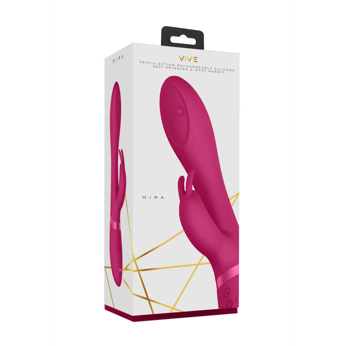 Mira - Spinning G-spot Rabbit - Roze