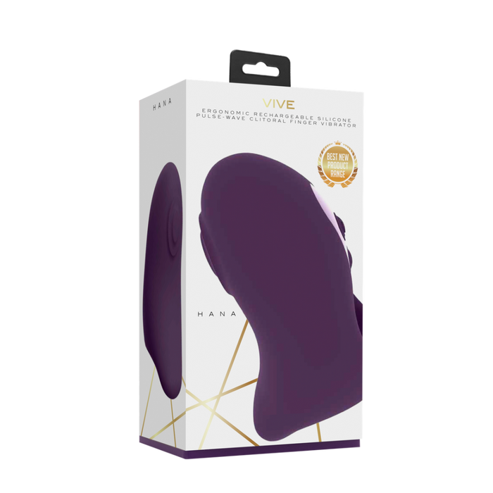 Hana - Pulse Wave Finger Vibrator - Purple